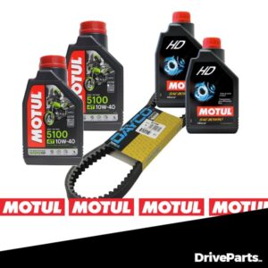 Pachet Revizie Linhai 300/400 Ulei Motor+Ulei Transmisie+Curea Dayco