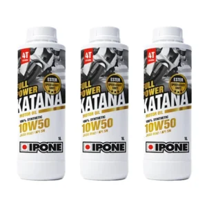 Pachet 3x IPONE Full Power Katana 10W50 100% Synthetic 1L