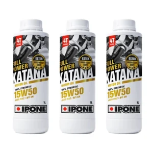 Pachet 3x Ulei IPONE Full Power Katana 15w50 1L
