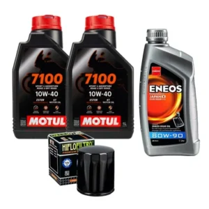 Pachet Revizie Motul 7100 10w40 CF Moto 500 – HF682