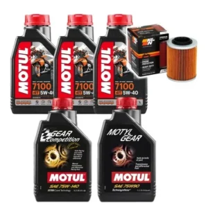 Set Schimb Ulei Motul 7100 5w40 Can-Am 500/570/650/800/850/1000