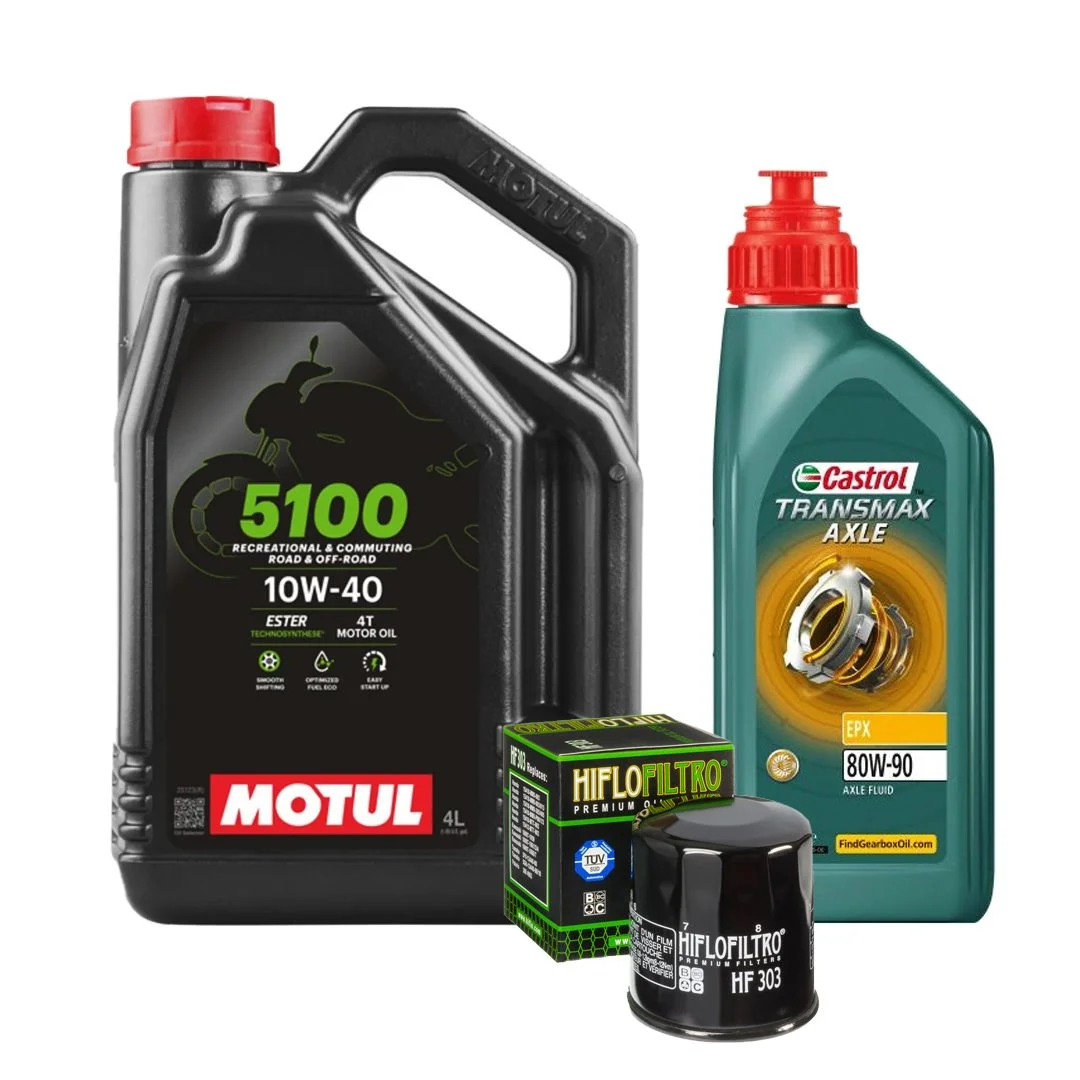 Pachet Revizie Motul 5100 10w40 Yamaha Grizzly 660 – HF303