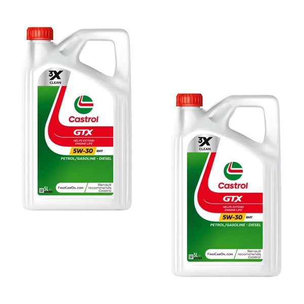 Pachet PROMO 2X CASTROL GTX 5W30 RN17 5L