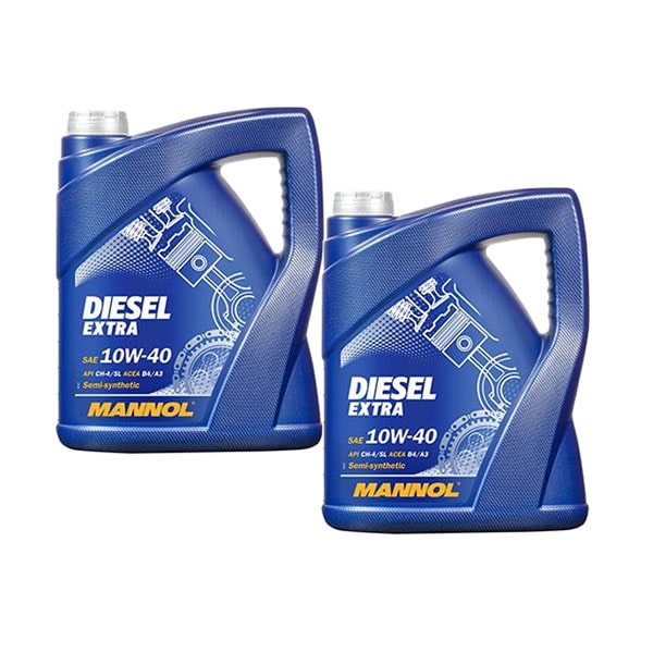 PROMO 2x Ulei Motor MANNOL Diesel Extra 10W40 7504 5L