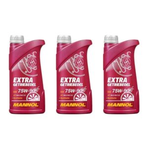 Pachet PROMO 3x Ulei MANNOL EXTRA GETRIEBEOEL 75W-90 1L