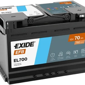 Baterie Auto EXIDE EFB 12V 70Ah EN 760A