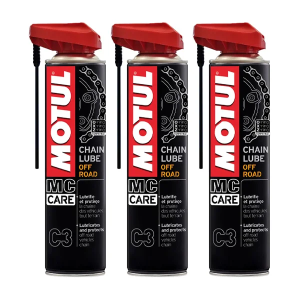 PROMO 3x Spray Motul C3 Chain Lube Off Road 400ml