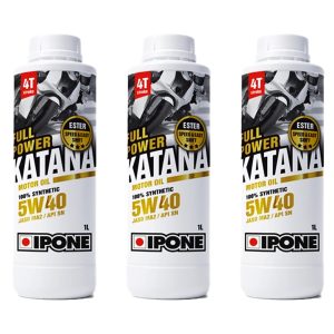 Pachet 3x IPONE Full Power Katana 5W40 100% Synthetic 1L