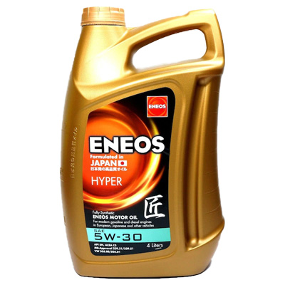 Pachet PROMO 4L+1L Ulei Motor ENEOS Hyper 5W30 API SN, ACEA C3