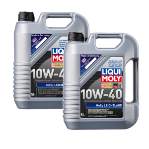 Pachet PROMO 2x Liqui Moly Leichtlauf cu MoS2 10W40 5L