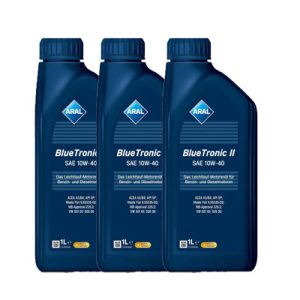 Pachet 3X Ulei Motor ARAL BlueTronic 10W40 1L