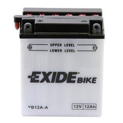 Baterie Moto & ATV 12V 12Ah 134x80x160mm (cu electrolit) Exide YB12A-A