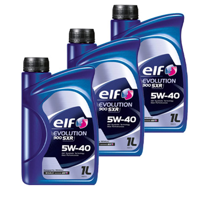 Pachet PROMO 3x Ulei Motor ELF Evolution 900 SXR 5W-40 1L
