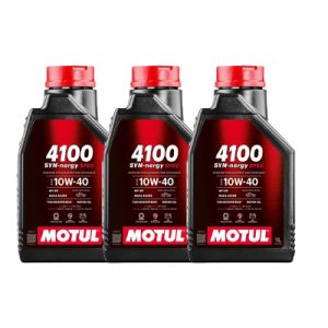 Pachet PROMO 3x Ulei Motor MOTUL 4100 SYN-nergy SPEC 10W40 1L