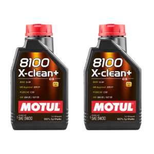 Pachet PROMO 2x Ulei Motor Motul 8100 X-Clean+ 5W30 1L