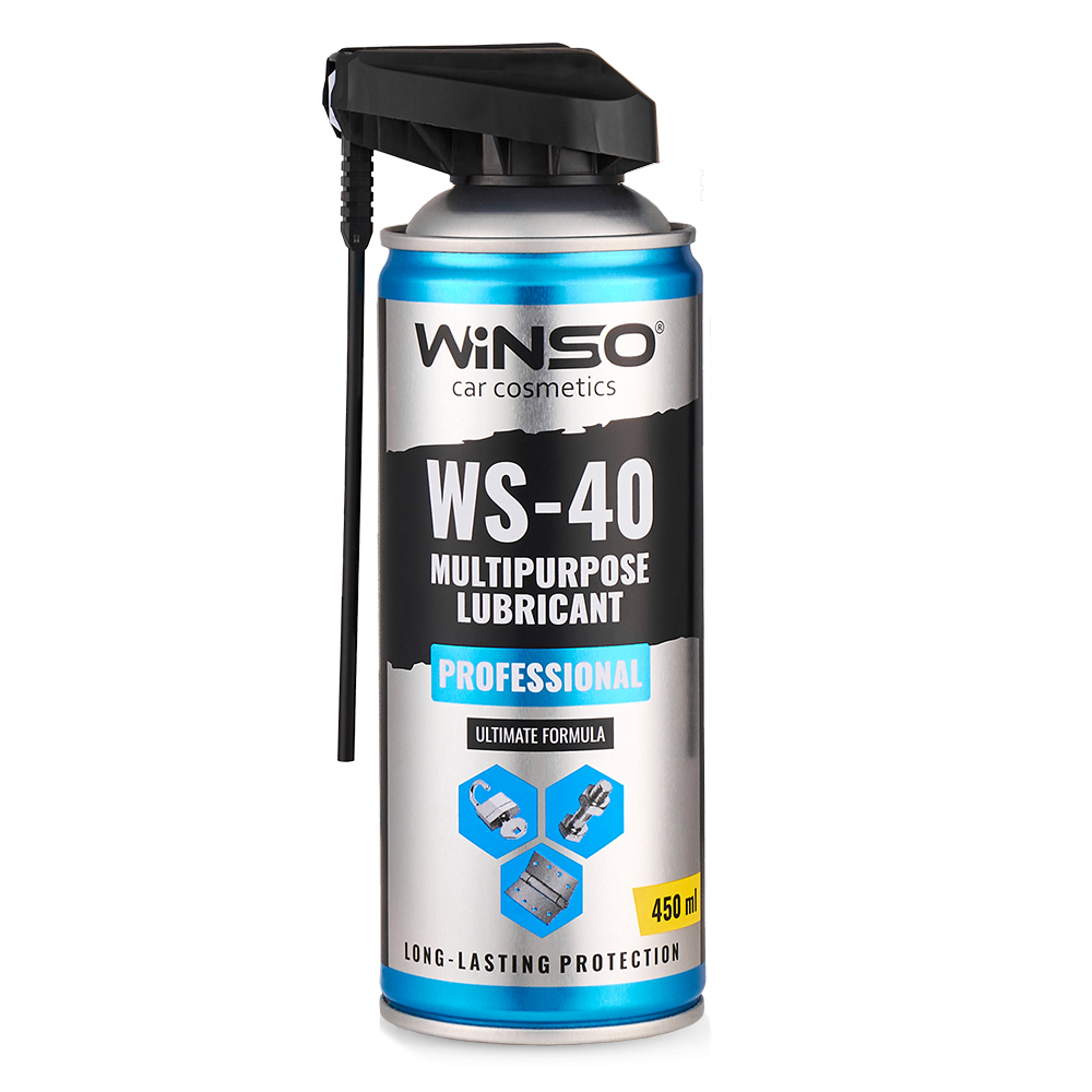 Spray Lubrifiant Profesional Multifuncțional Winso WS-40