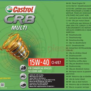 Ulei Motor Castrol CRB Multi 15W40 CI-4/E7 20L
