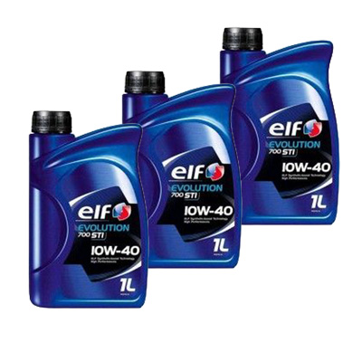 Pachet PROMO 3x Ulei Motor ELF EVOLUTION 700 STI 10W40 1L
