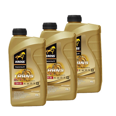 Pachet PROMO 3x Ulei Transmisie Semisintetic Kross Trans 75W80 GL-5, 1L