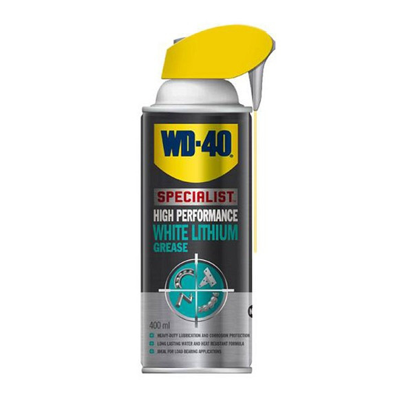 Vaselina pe Baza de Litiu White Lithium WD 40, 400 ml